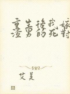 重生后我嫁给了渣男的死对头角色