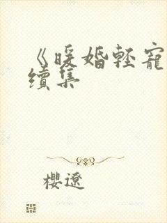 《暖婚轻宠妻》续集