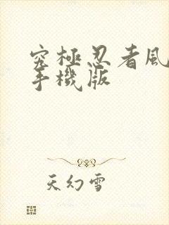 究极忍者风暴4手机版