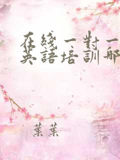 在线一对一外教英语培训哪家好