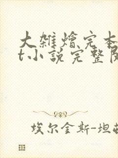 大杂烩完本txt小说完整阅读