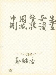 中国惊奇先生无删减版漫画