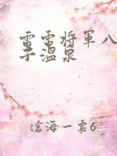 雷电将军八重神子温泉