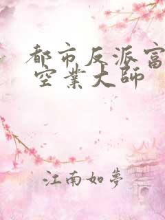 都市反派富二代 空业大师