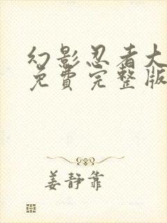 幻影忍者大电影免费完整版