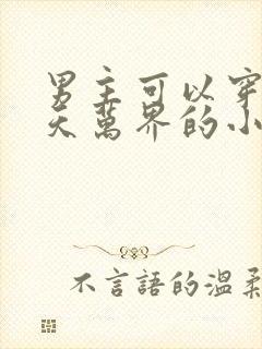 男主可以穿越诸天万界的小说