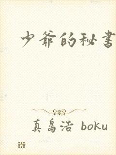 少爷的秘书漫画