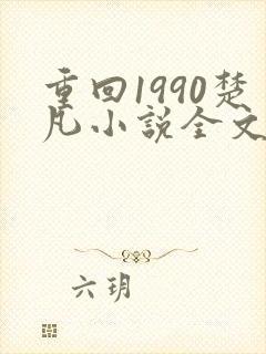 重回1990楚凡小说全文阅读