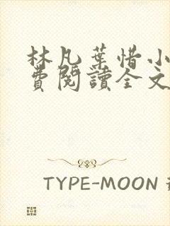 林凡叶惜小说免费阅读全文最新章节