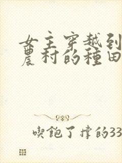 女主穿越到古代农村的种田文