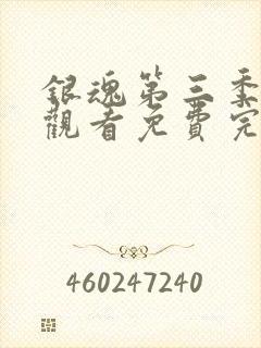 银魂第三季在线观看免费完整版