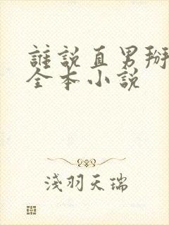 谁说直男掰不弯全本小说