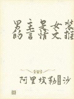 男主是女装大佬的言情文推荐