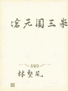 沧元图三米影视