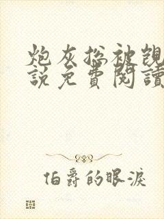 炮灰总被觊觎小说免费阅读