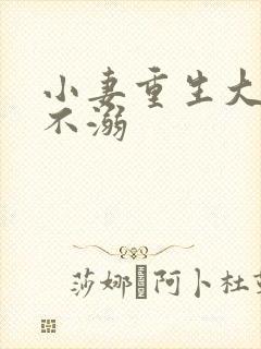 小妻重生大佬宠不溺