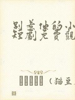 别惹他的小可怜短剧免费观看