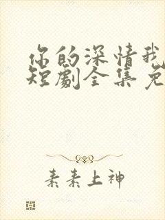 你的深情我不配短剧全集免费观看