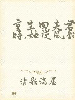 重生回夫君大婚时,她逆风翻盘在线观看