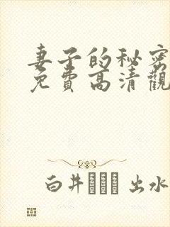 妻子的秘密短剧免费高清观看全集