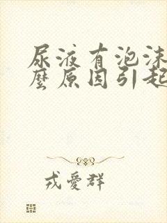 尿液有泡沫是什么原因引起的