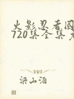 火影忍者国语版720集全集免费观看