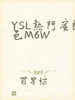 YSL热门蜜桃色M6W