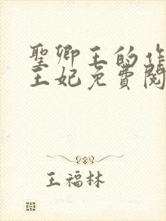 圣卿王的作妖小王妃免费阅读