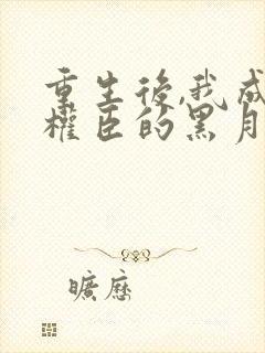 重生后,我成了权臣的黑月光