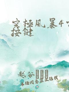 究极风暴4电脑按键