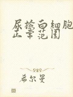 尿检白细胞多少正常范围