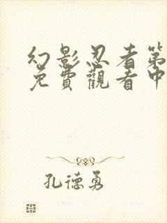 幻影忍者第八季免费观看中文