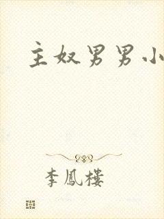 主奴男男小说