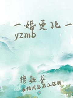一婚更比一婚高 yzmb
