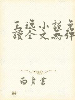 王逸小说免费阅读全文无弹窗
