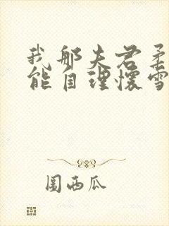 我那夫君柔弱不能自理怀雪