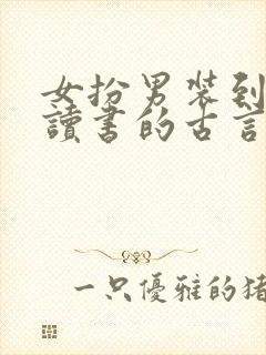 女扮男装到书院读书的古言