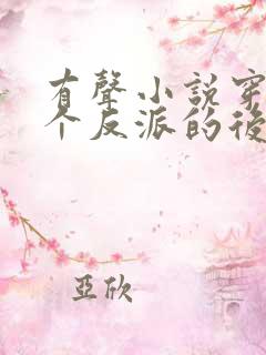 有声小说穿成五个反派的后娘