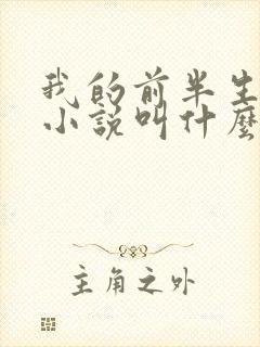 我的前半生原著小说叫什么