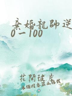 弃婚龙帅逆袭90一100