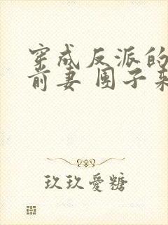 穿成反派的炮灰前妻 团子来袭