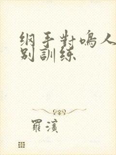 纲手对鸣人的特别训练