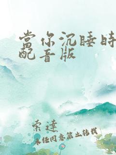 当你沉睡时国语配音版