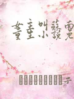 女主叫苏南清的重生小说免费阅读