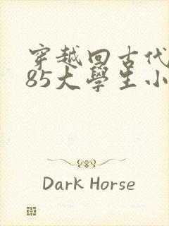 穿越回古代的985大学生小说