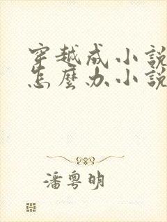 穿越成小说反派怎么办小说