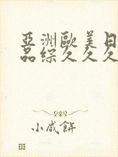 亚洲欧美日韩精品综久久久久久