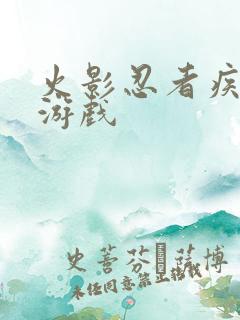 火影忍者疾风传游戏