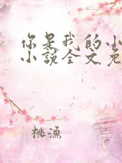 你是我的小确幸小说全文免费阅读