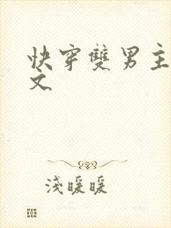 快穿双男主主受文